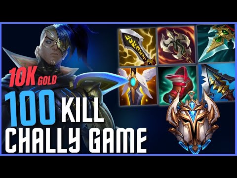 WHAT A 100 KILL GAME LOOKS LIKE IN CHALLENGER! (INTENSE ENDING) - League of Legends