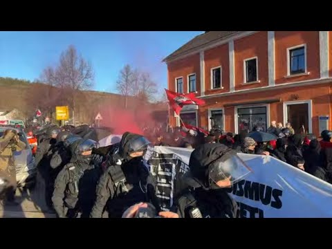 Schwarzenberg Weihnachtsmarkt & Antifa Gegendemo 13.12.25
