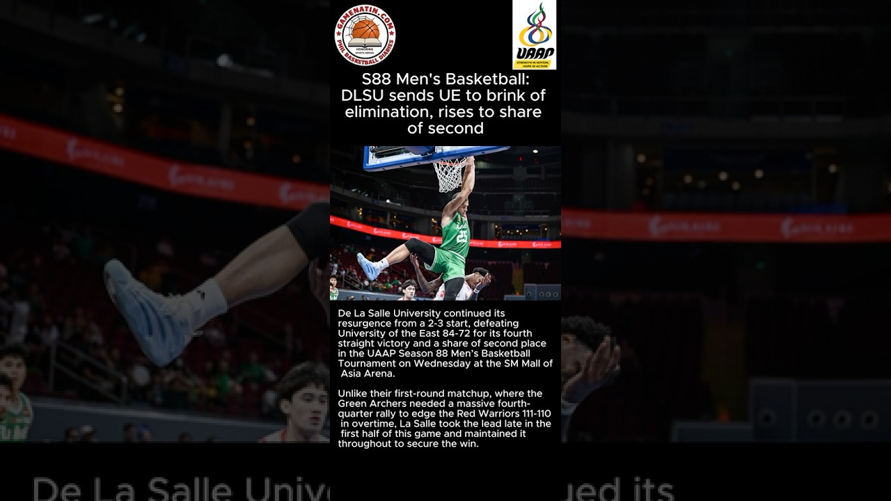UAAP Men's Basketball: DLSU repeats over UE