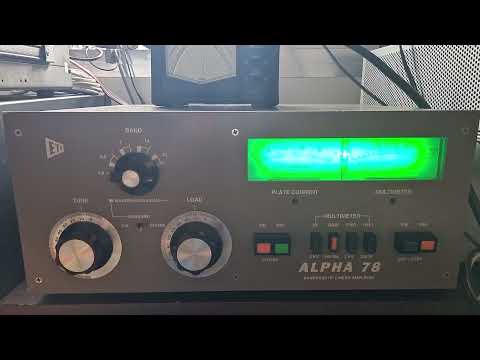 ETO Alpha 78 linear amplifier 1400 Watts on 10 meters band