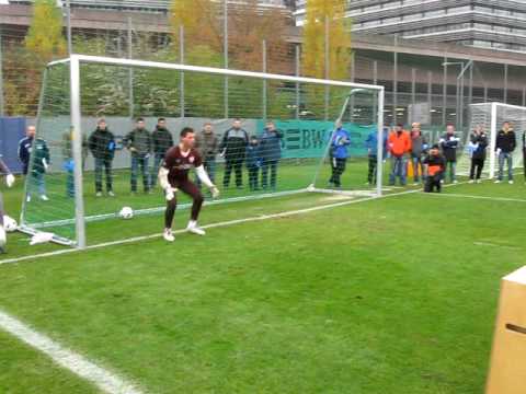 Training mit der Rückprallwand