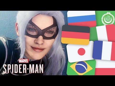 Black Cat Scene In 10 Languages - Spider-Man (PS4)