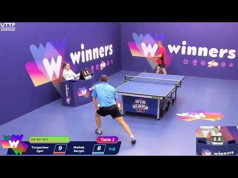 WINners CUP table 2  15.09 Torgachev Igor - Maliuk Sergei  22:00