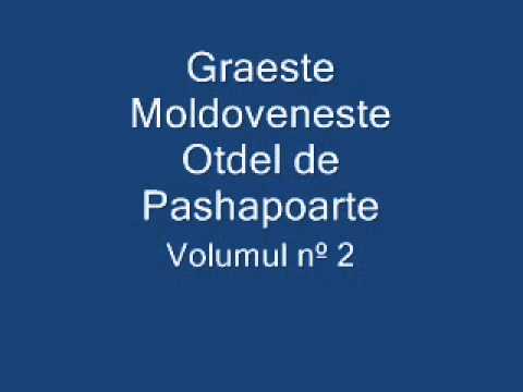 Graeste Moldoveneste - Otdel De Pashapoarte