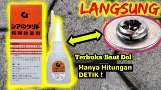 Download lagu Lem Super Kuat‼️ Membuka Baut Body Selek/Dol mp3