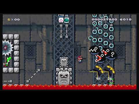 Super Mario Maker | Cool Kaizo Speedrun Level By emizel