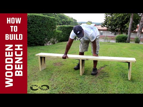 How to Build a Simple Wooden Bench DIY