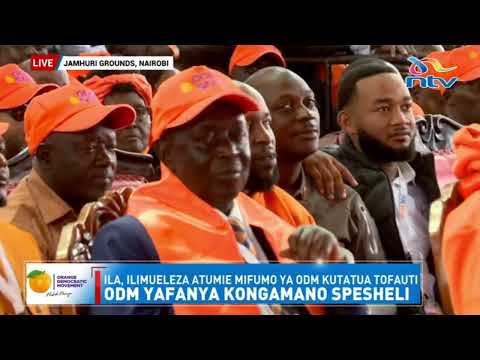 Oburu Oginga is ODM's official party leader following ratification by the SDC