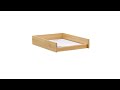 Dokumentenablage Holz Braun - Bambus - Holzwerkstoff - 25 x 6 x 33 cm