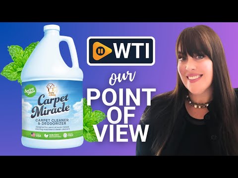 Carpet Miracle - Carpet Cleaner Shampoo Solution for Machine Use - WTI product video review