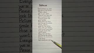 Dollhouse Lyrics Song by Melanie Martinez #dollhouse #lyrics #melaniemartinez #song