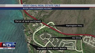 China Oceanwide Holdings agrees to sell 20 acres of West Oahu parcel to Honolulu developer