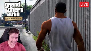 Download lagu 🔴 GTA San Andreas Remastered Launch Stream! GTA Trilogy: Definitive Edition Day 1 mp3