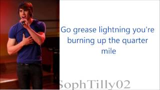 Glee - Greased Lightning (Lyrics)