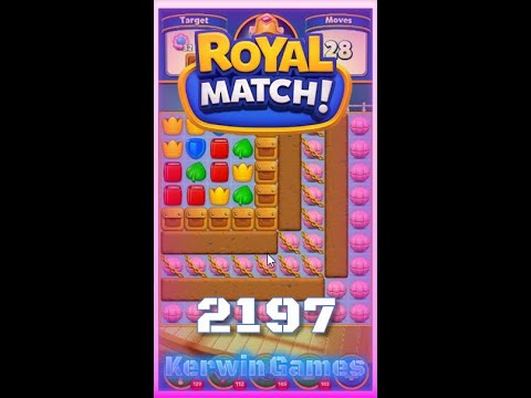 Royal Match Level 2197 - No Boosters Gameplay