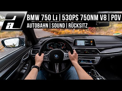 2021 BMW 750Li xDrive (530 hp, 750 Nm, V8 BiTurbo) | WITH rear seats | POV