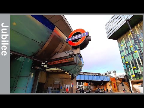 London Underground Jubilee Line - Southwark to Waterloo
