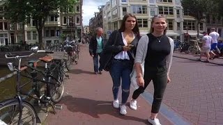 Walking Through the Streets of Amsterdam Unedited