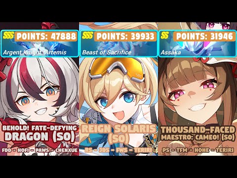 Honkai Impact 3rd: Ex-Memorial Arena | Ver 8.3~4 W8 | SSS AKA, BoS, Assaka | (S0)FDD, RS, TFM