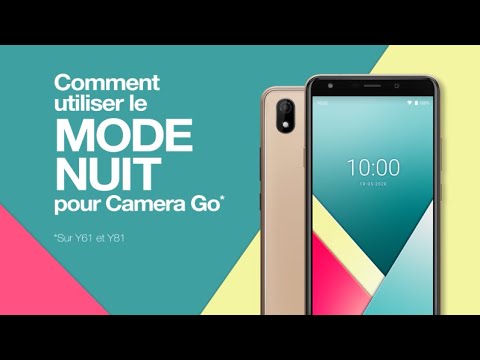Comment utiliser le mode nuit pour Camera Go sur Wiko Y61 et Y81