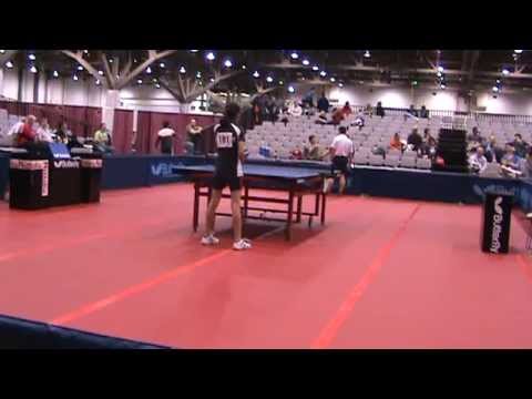 Dan Seemiller & Mark Hazinski, Emmy Cheng & Guo Qi Practice Ping Pong
