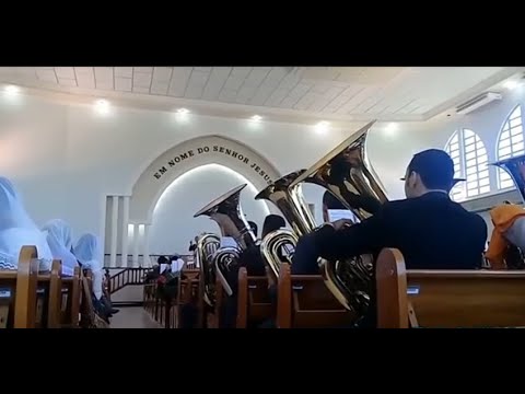 HINO 9 CCB HINÁRIO 5 / LUMINOSA É A SENDA -  ENSAIO ( TUBA KING )