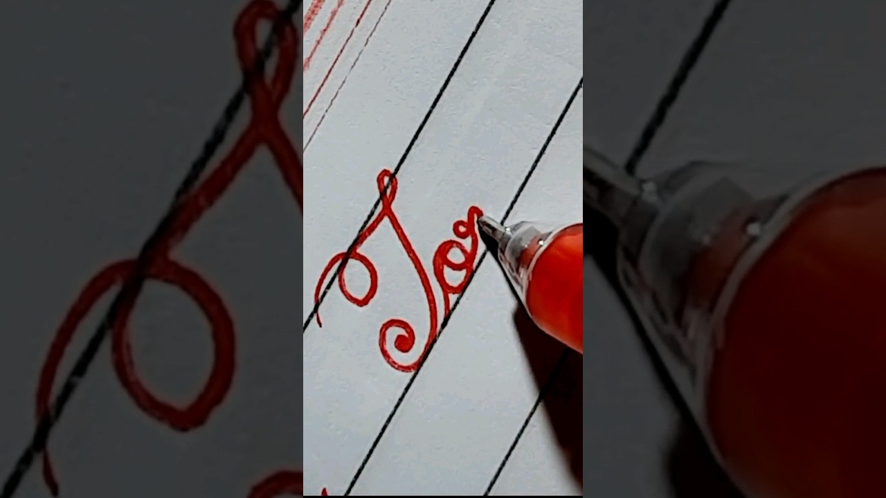 Cursive Writing Tutorials, Tortoise, #shorts #cursivewriting #handwriting