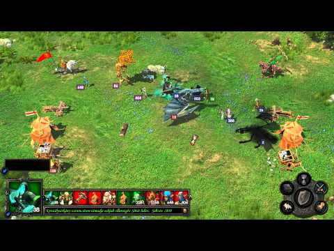 Heroes of Might and Magic V - TOE | Epic LAN battle | Sylvan vs Necropolis