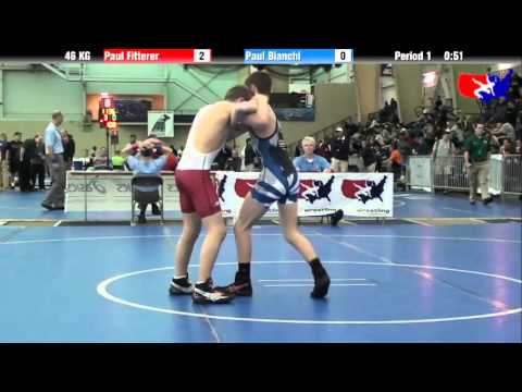 Paul Fitterer vs. Paul Bianchi at 2013 ASICS FILA Cadet Nationals - GR