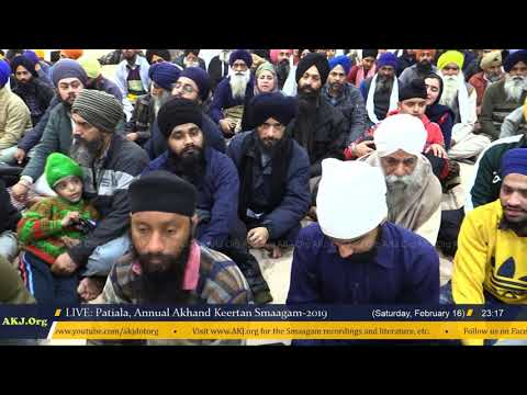 019 Patiala 16Feb2019 SatE RSK Bhai Bikramjeet Singh Jee Garhi