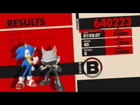 Sonic Forces - Vs. Infinite 3 (Stage 27 in 135 Seconds)