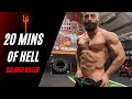 20 MINS OF HELL FAT BURN 😈 Calorie Killer HIIT Workout (No Equipment, No Repeat, Full Body Cardio)