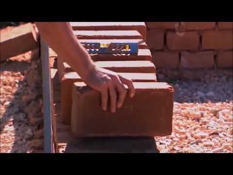 Building a compressed earth block house