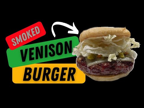 Smoked Venison Burger | MEMPHIS #kanincuisine #ibecookin #webeeatin