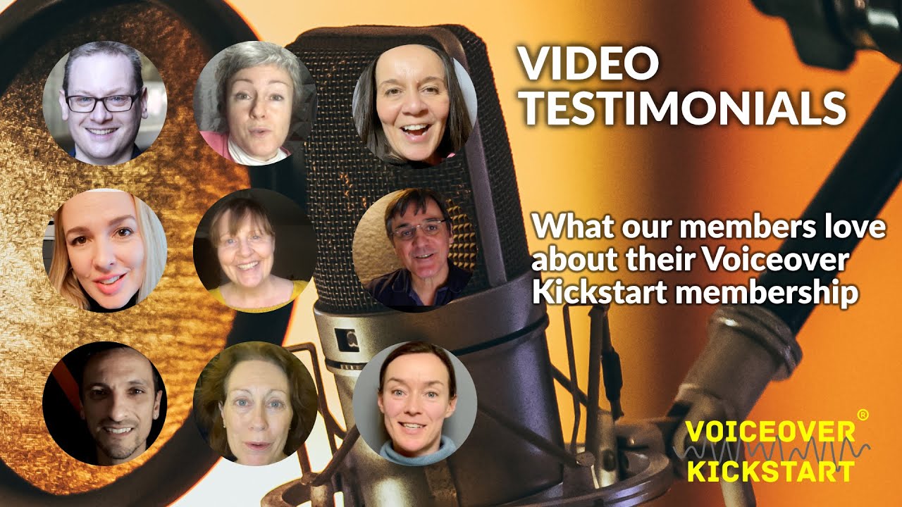 Supercharge your Voiceover Career with VOICEOVER KICKSTART
