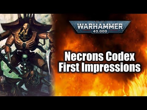 *New Necrons 9th Edition Codex* - First Impressions