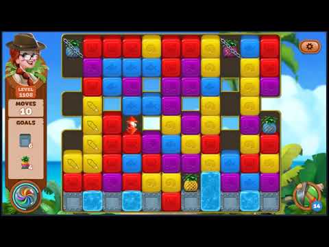 Lost Island Blast Adventure Level 1108 - NO BOOSTERS 🏝️ | SKILLGAMING ✔️