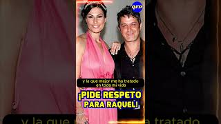 ¡🥰 ALEJANDRO SANZ DEFIENDE A RAQUEL PERERA DE LAS CRÍTICAS!