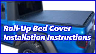 PerfitZone PZ Soft Roll-up Truck Bed Tonneau Cover - Jeep Gladiator