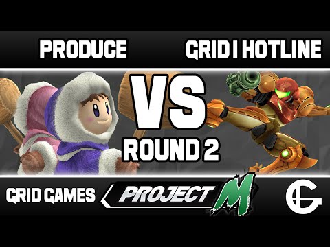 Produce (Ice Climbers) VS GRID | Hotline (Samus) | Grid Project M Weekly 53 | Round 2