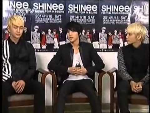 140118 SHINee exclusive interview in Beijing