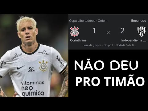 LIBERTADORES!!! CORINTHIANS 1 x 2 INDEPENDIENTE DEL VALLE - 02/05/2023