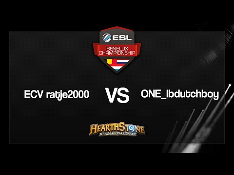 Semi Final 1 ESL Benelux Championship Summer Season 2016 Hearthstone