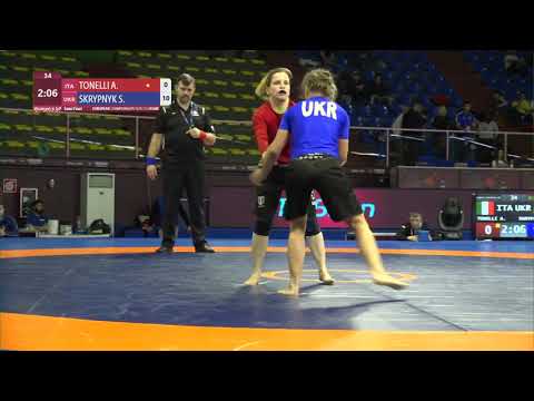 1/2 Women's GP No-Gi - 53 kg: A. TONELLI (ITA) v. S. SKRYPNYK (UKR)