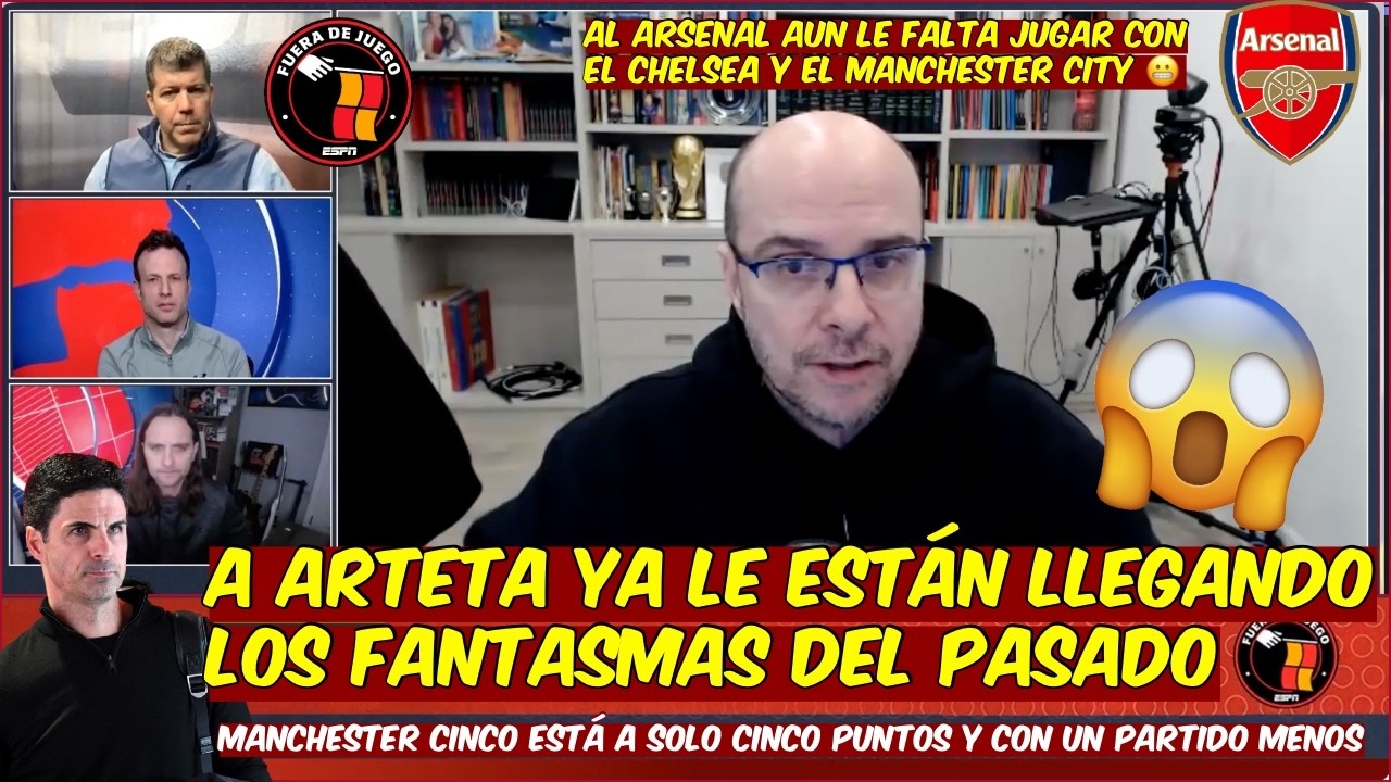 Arsenal FUE FRENADO por UN EQUIPO casi DESCENDIDO y YA ESTÁ sintiendo FANTASMAS | Fuera de Juego