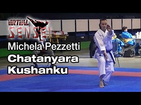 Michela Pezzetti - Kata Chatanyara Kushanku - Italian Kata Championships Ostia 2014