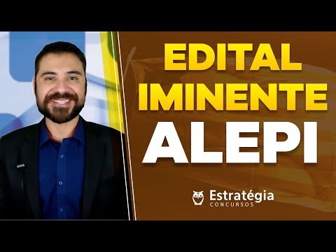 Concurso ALEPI: Edital Iminente - Prof. Vinícius Silva