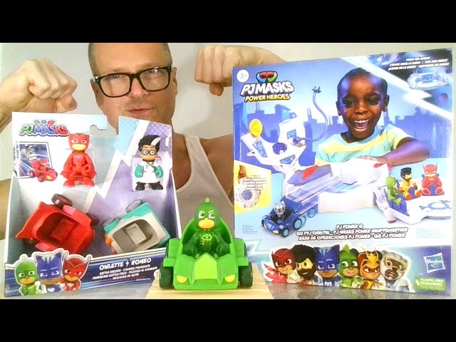 Vídeo relacionado con PJ Masks Power Heroes - Base de Operaciones PJ Power - Set de Juego Coche y Figura - Juguetes niños y niñas