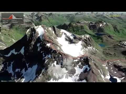 Møysalen ∆ hiking trails ∆ 3d-trail.com/norway/