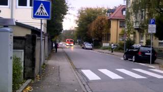 preview picture of video 'Freiwillige Feuerwehr Ravensburg zur BMA BA Ravensburg Einsatzfahrt'